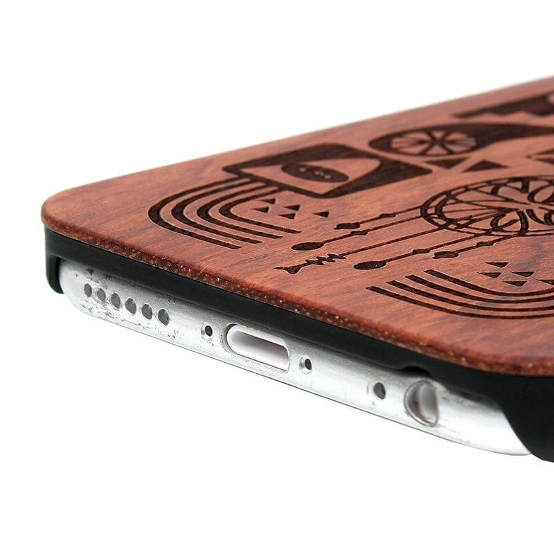 Luxury Hard Wooden for Case Iphone Models - MaviGadget