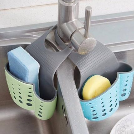 Useful Suction Cup Sink Shelf Soap Rack Kitchen - MaviGadget