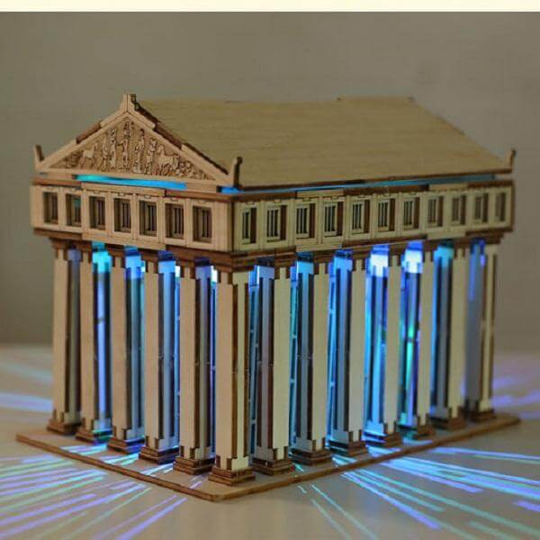 Wooden Solar Temple of Zeus - MaviGadget