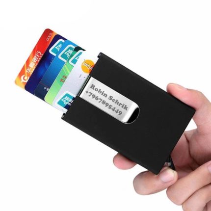 Automatic Pop Up Travel Card Wallet - MaviGadget