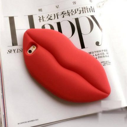 3D Marilyn Monroe Big Sexy Red Lip Iphone Cases - MaviGadget