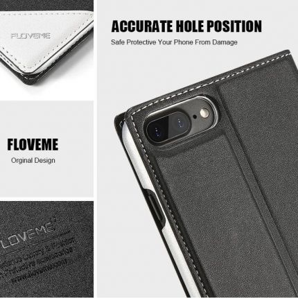 Luxury Flip Card Slot Leather Cases For iPhone X and Other Models - MaviGadget