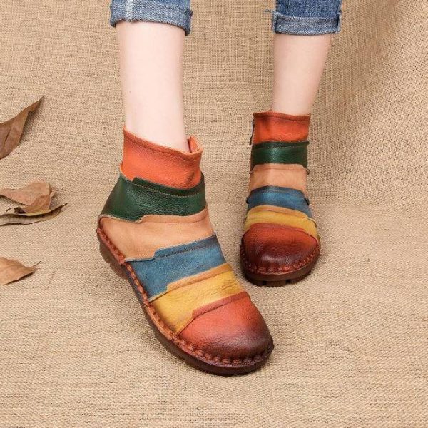 Retro Handmade Women Boots - MaviGadget