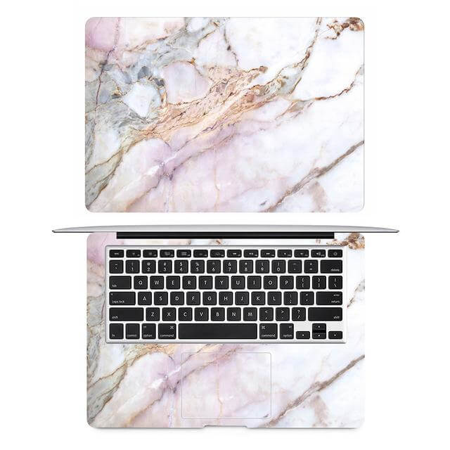 Natural Marble Skin Laptop Sticker for Apple Macbooks - MaviGadget