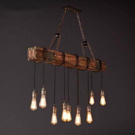 Wooden Stylish Luxury Led Lamps Lights - MaviGadget