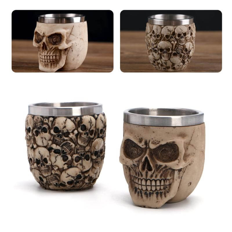 Skull Goblet The Stainless Steel Cup - MaviGadget
