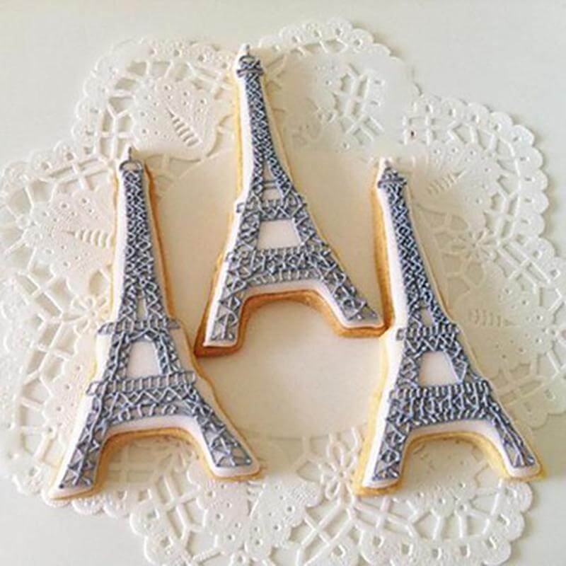 Eiffel Tower Fondant Cookie Cutter - MaviGadget