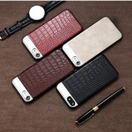 Luxury Protection iPhone 6&7 Case Metal Leather Case - MaviGadget