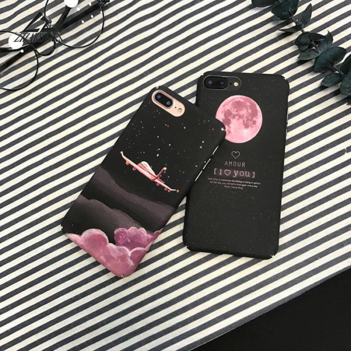 Pinky Minky Moon Iphone Case - MaviGadget