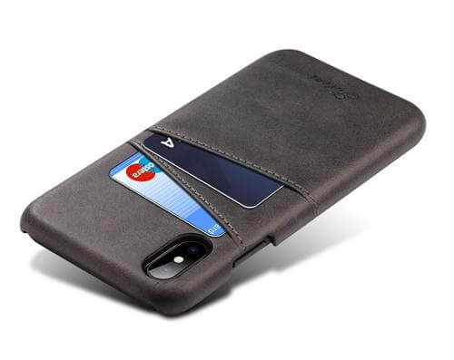 Luxury Leather Wallet Case For Iphone X - MaviGadget