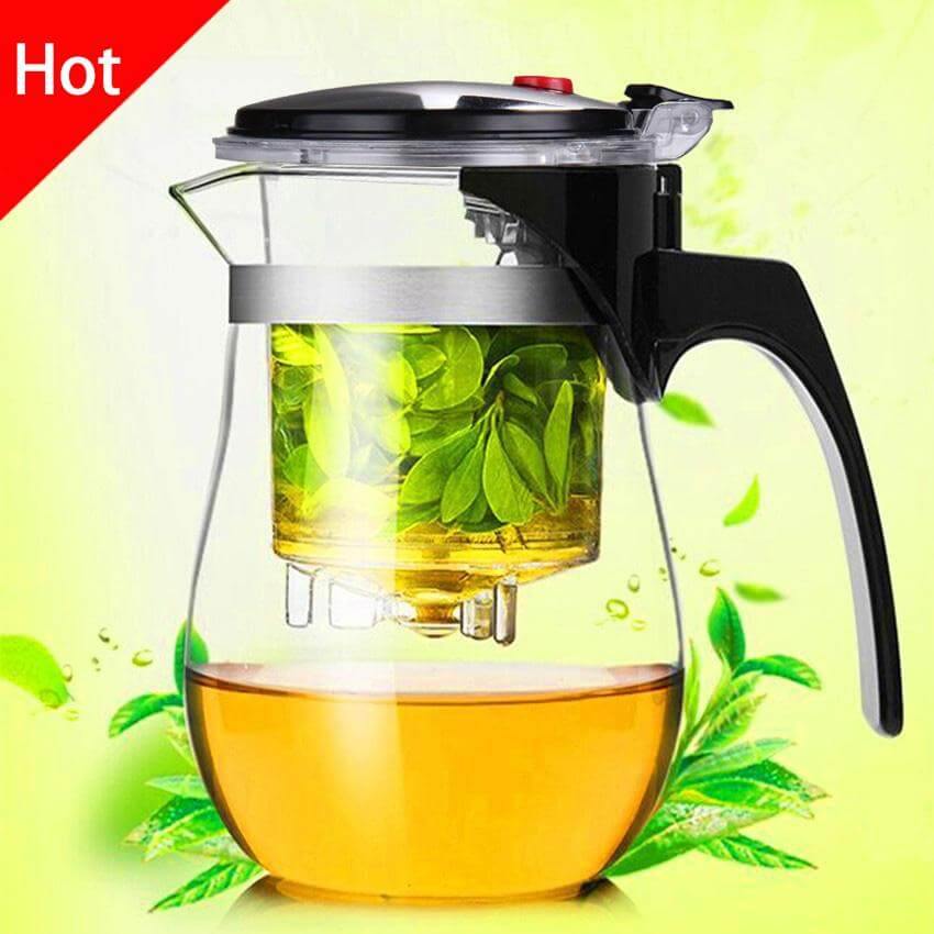 High Quality Heat Resistant Glass Teapot - MaviGadget