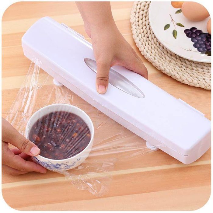Wraptastic Plastic Food Wrap Dispenser Gadget - MaviGadget