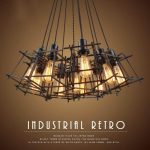 Modern Retro Iron Lamps Chandelier - MaviGadget