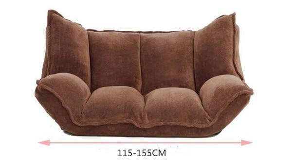 Adjustable Foldable Legless Lounge Sofa - MaviGadget