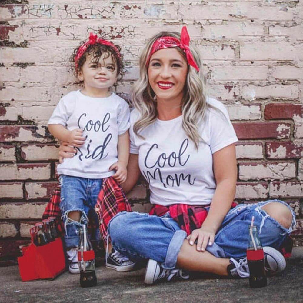 Cool Mommy and Daughter Tshirt - MaviGadget
