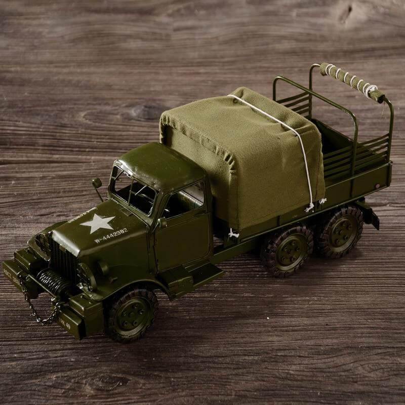 Pure Handmade Vintage WW2 Retro Military Truck - MaviGadget