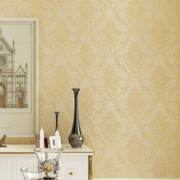 3D Embossed Luxury Classic Wall Papers - MaviGadget