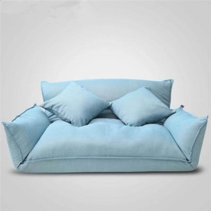Sleeper Modern Legless Sofa with 2 Pillows - MaviGadget