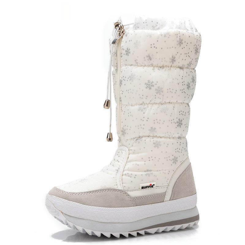 Long Sleeve Plush Warm Winter Boots for Women - MaviGadget