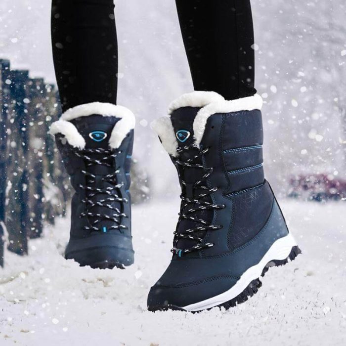 Thick Warm Waterproof Modern Winter Boots for Women - MaviGadget