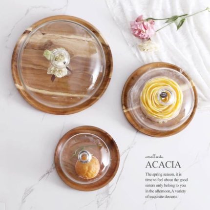 Luxury Wooden Plate for Serving - MaviGadget
