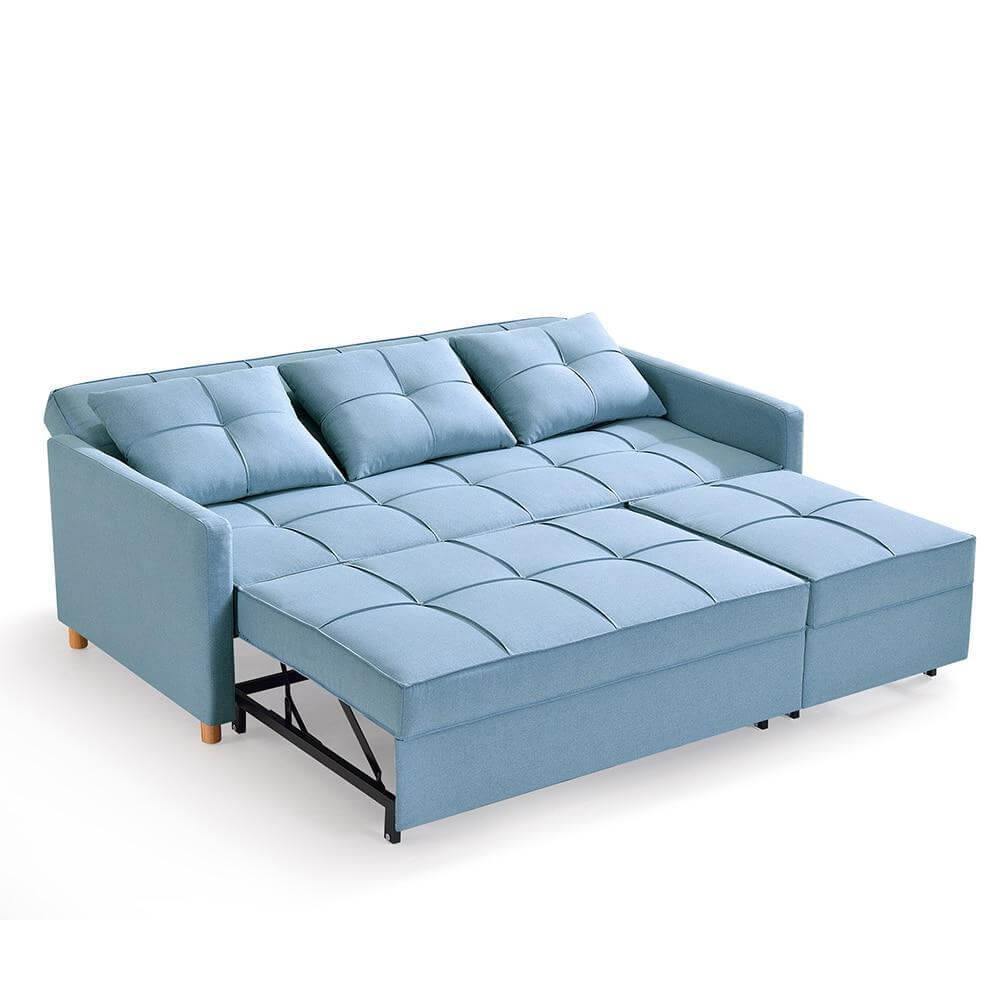 Luxury Fancy L Shaped Sleeper Sofa - MaviGadget