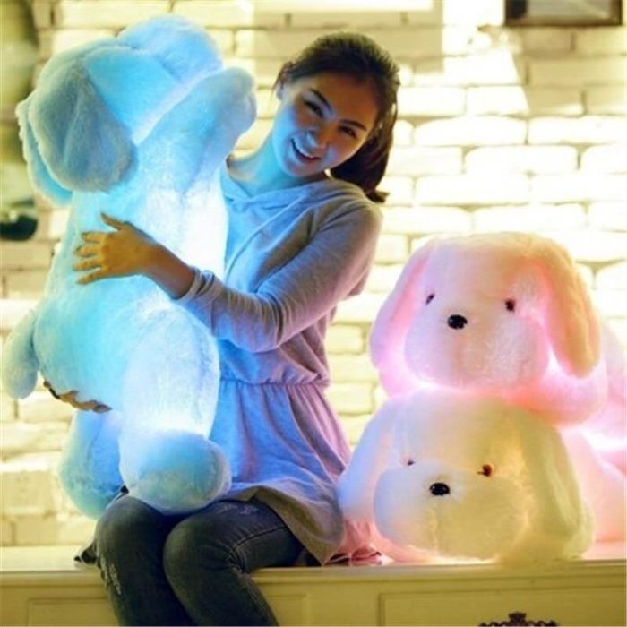 50cm Luminous Dog Plush Glowing Kid Toys - MaviGadget