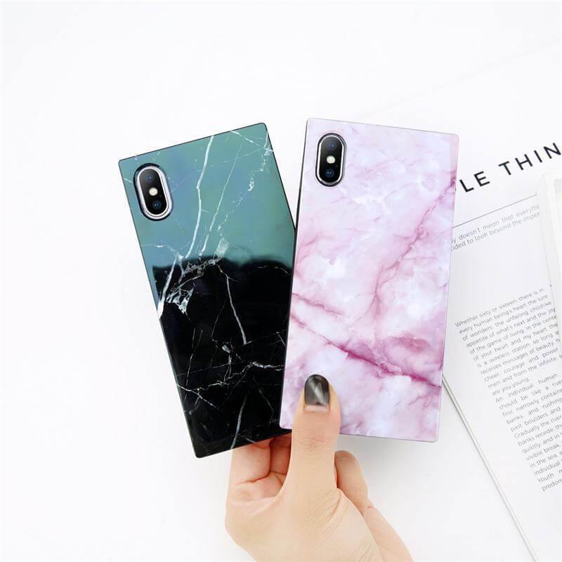 Shiny Marble Texture Granite Iphone Cases - MaviGadget