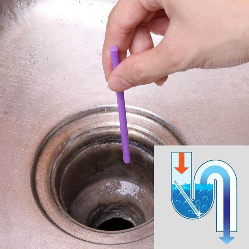 12/set Oil Decontamination Kitchen Toilet Drain Cleaner - MaviGadget