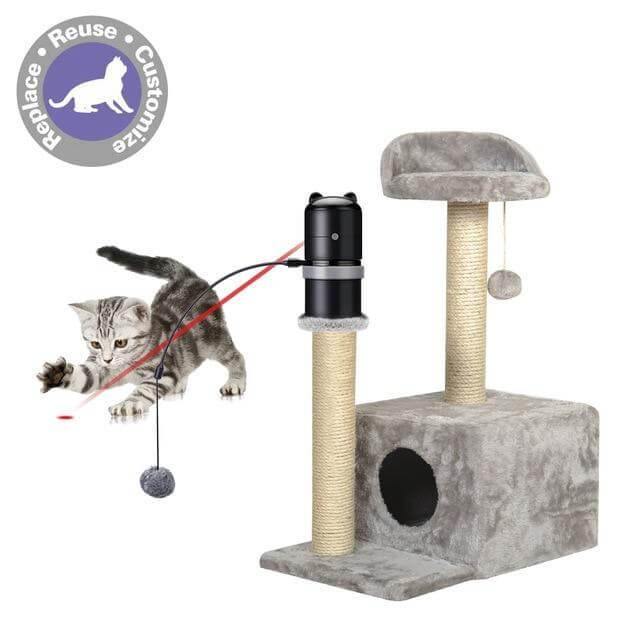 Electronic Creative Portable Pet Laser Cat Toys - MaviGadget