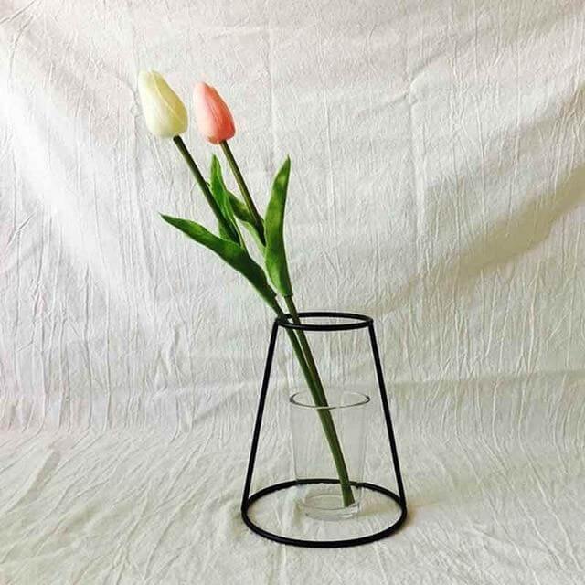 Creative Iron Flower Vase - MaviGadget