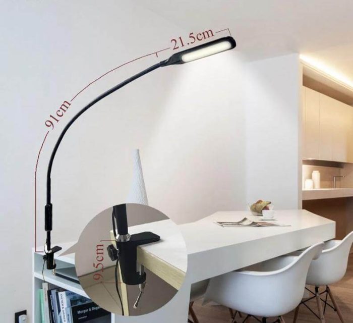 Table Clip Led Desk Lamp with Remote Control - MaviGadget