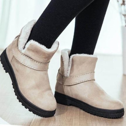 Cute Suede Ankle Boots For Women - MaviGadget
