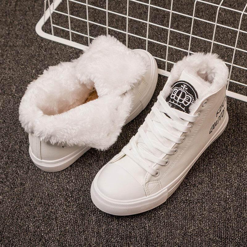 Low Ankle Fashion Winter Boots Sneakers - MaviGadget