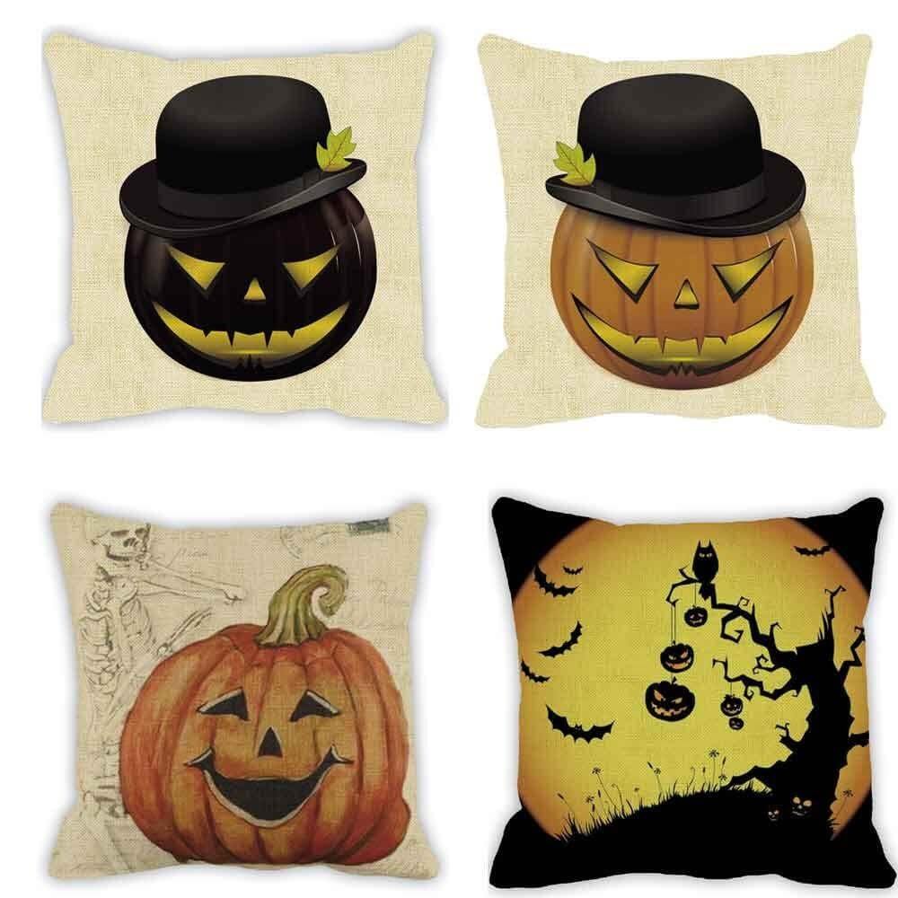 Pumpkin Scary Halloween Pillow Cases - MaviGadget