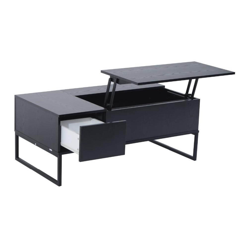 Black Modern Lift Up Top tool for coffee table and desk - MaviGadget