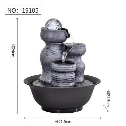 FengShui Resin Decorative Water Fountain - MaviGadget