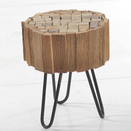 Side Table with Hairpin Legs - MaviGadget
