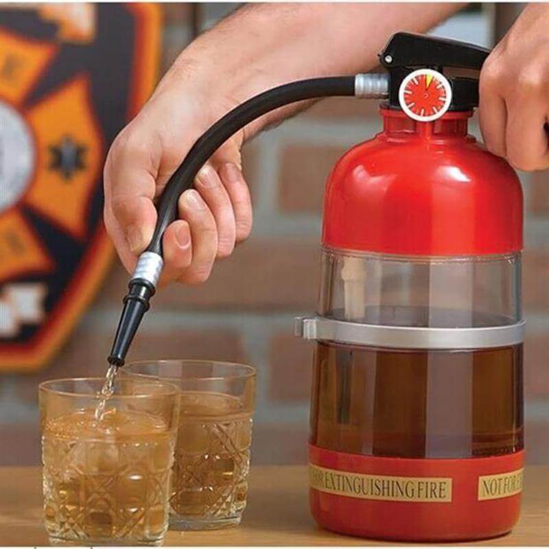 Fire Extinguisher Beverage Dispenser - MaviGadget
