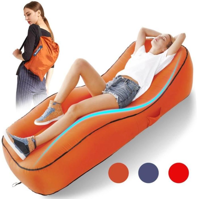 Outdoor Inflatable Sleeping Sofa Bag - MaviGadget
