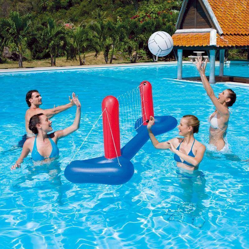 Inflatable Pool Party Fun Volleyball Float - MaviGadget