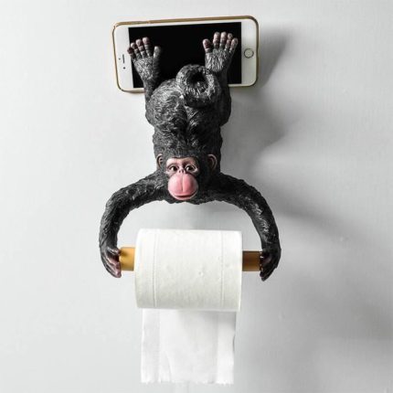 Monkey Toilet Paper Holder - MaviGadget