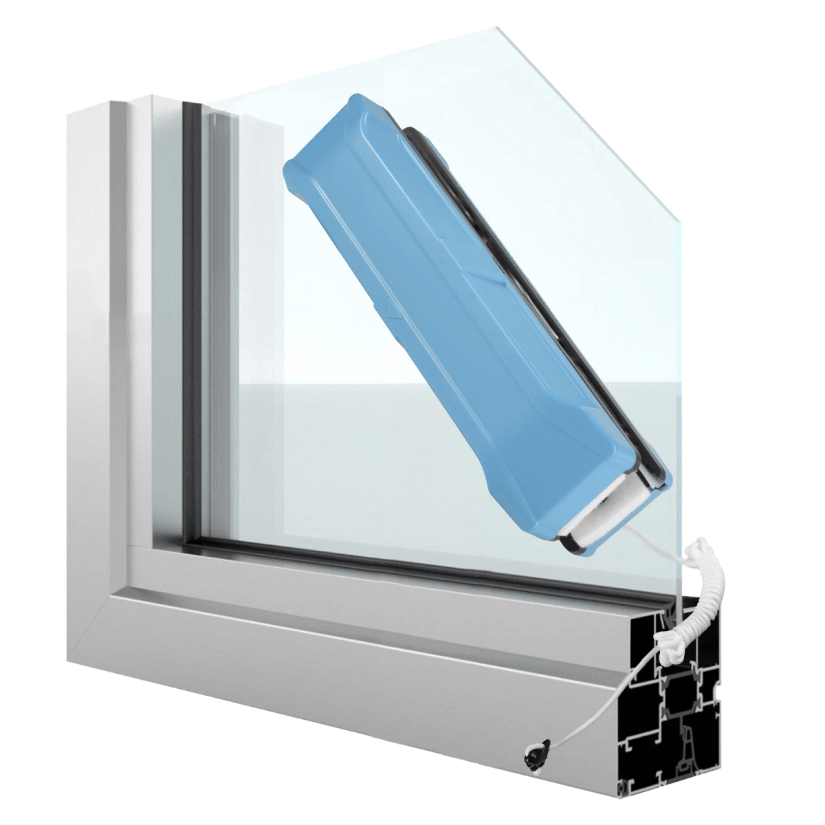 Household Double Side Magnetic Window Brush - MaviGadget