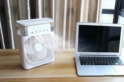 Portable Mini Air Cooling Fan photo review