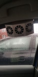 Auto Solar Ventilating Fan for Car photo review
