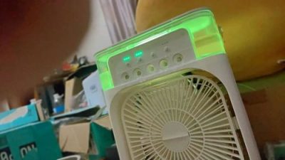Portable Mini Air Cooling Fan photo review