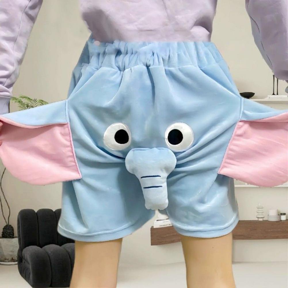 Funny Elephant Loose Cute Shorts – Mavigadget