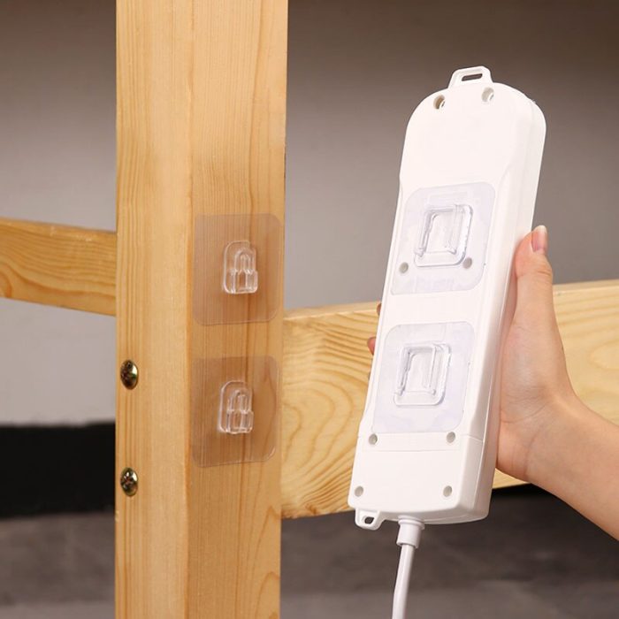 Double-Sided Adhesive Punch-Free Strong Wall Hook – Mavigadget