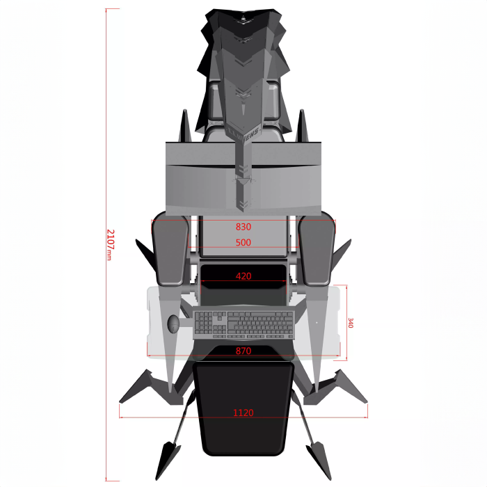Zero Gravity Massage Ergonomic Scorpion Gaming Chair – Mavigadget